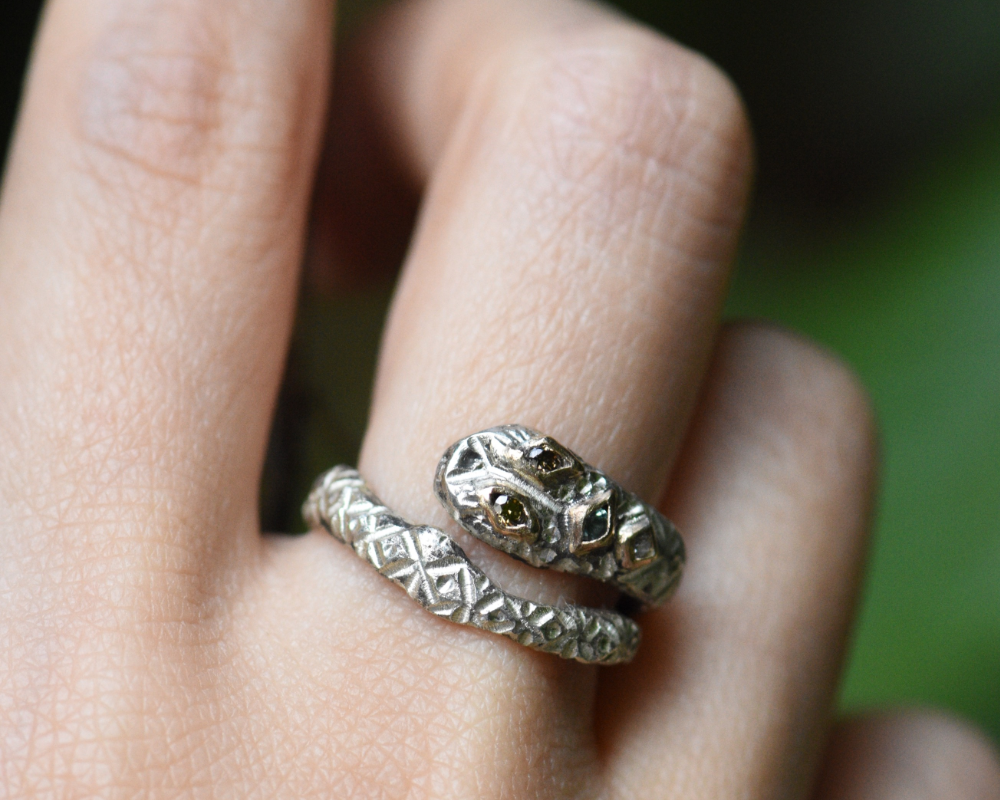 One of One—Snake of Meaning Ring No. 2
