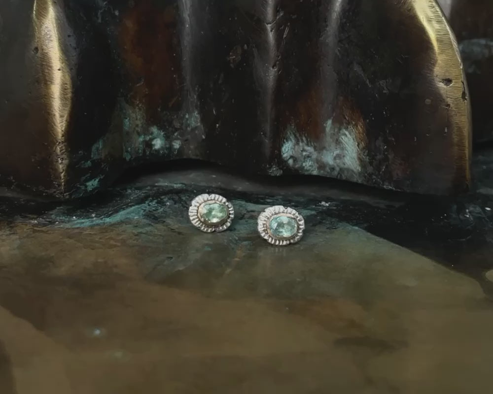 One of One Pair—Over The Waves Earring Studs