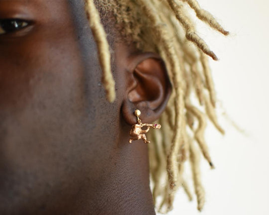 Arms of Peace Earring Stud - Franny E Fine Jewelry