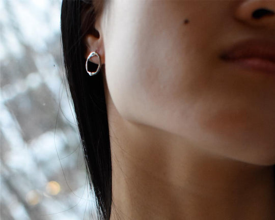 'By The Shore' Earring Studs | Franny E x Thirteenth Studio - Franny E Fine Jewelry