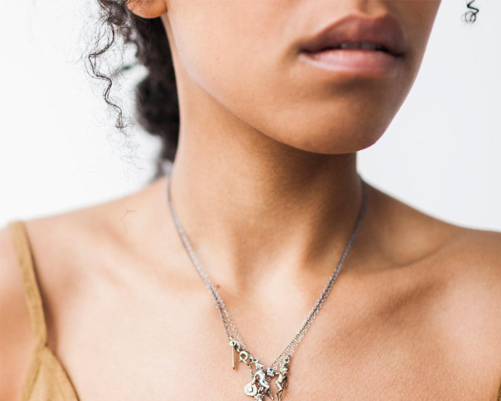 Daydreaming Muse Necklace - Franny E Fine Jewelry