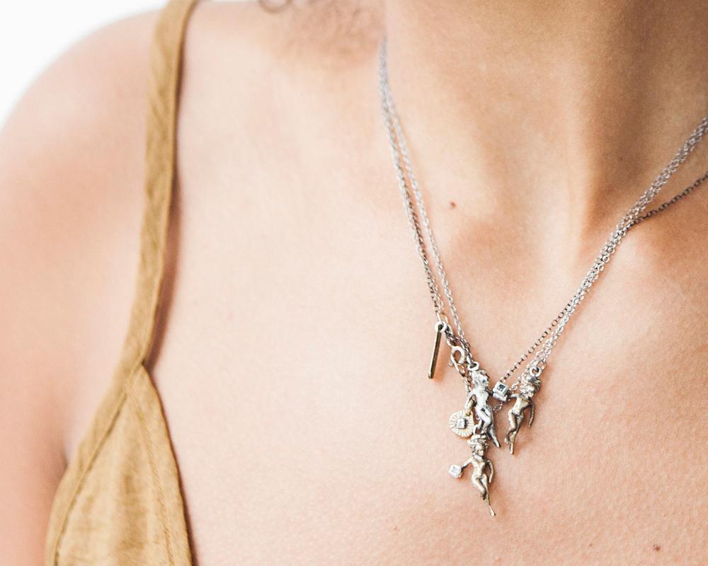 Daydreaming Muse Necklace - Franny E Fine Jewelry