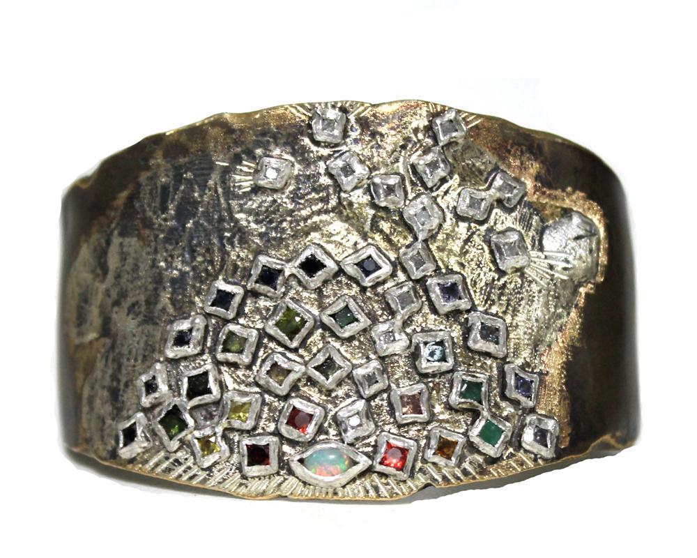 During the Storm Cuff - Franny E Fine Jewelry