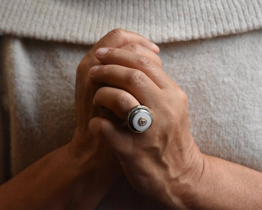 Fragments of Meaning Ring No. 1 | One of One - Franny E Fine Jewelry