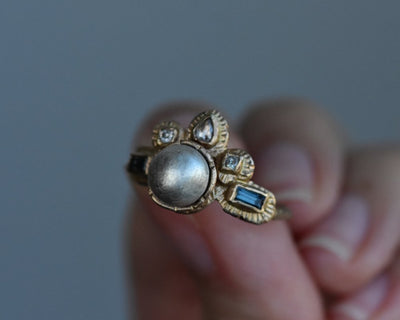 One of One—A Pearl From Montmartre Ring