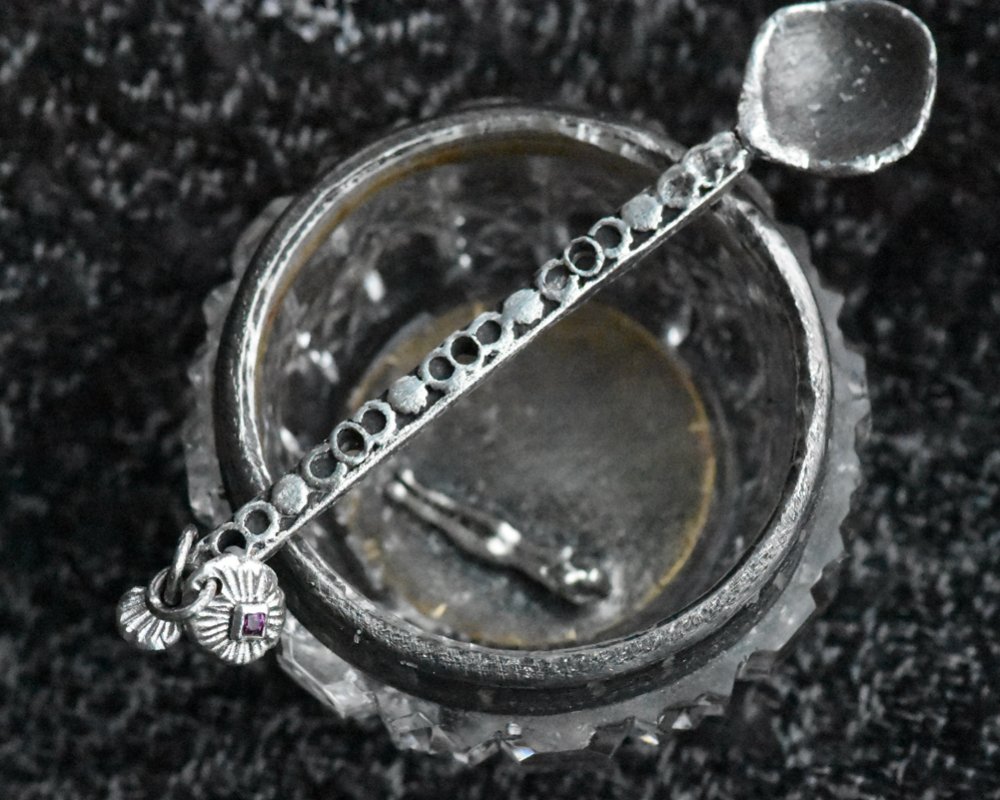 One of One—Nana's Salt Bowl & Spoon - franny e