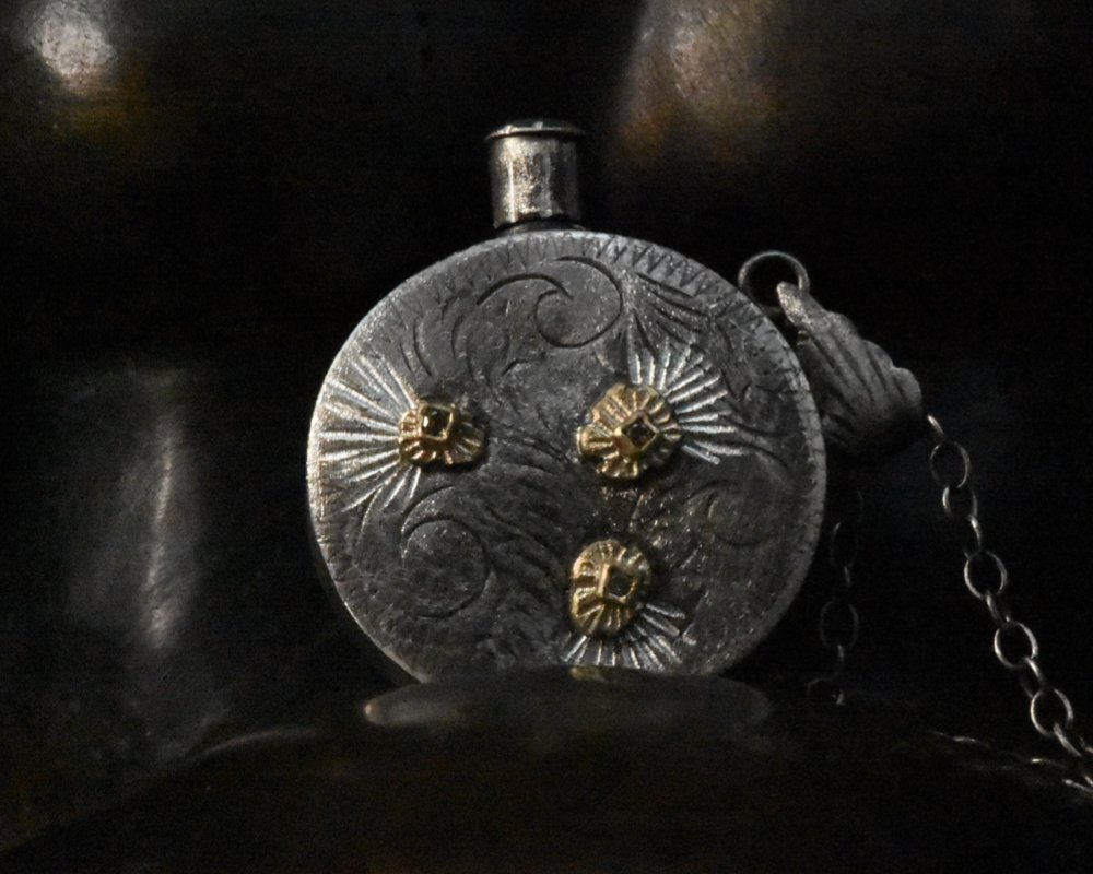 One of One—The Depths of Meaning Above Us Vessel Necklace - franny e