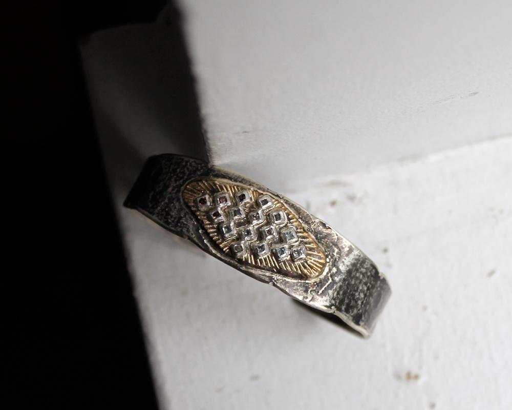 Rows Cuff | One of One - Franny E Fine Jewelry