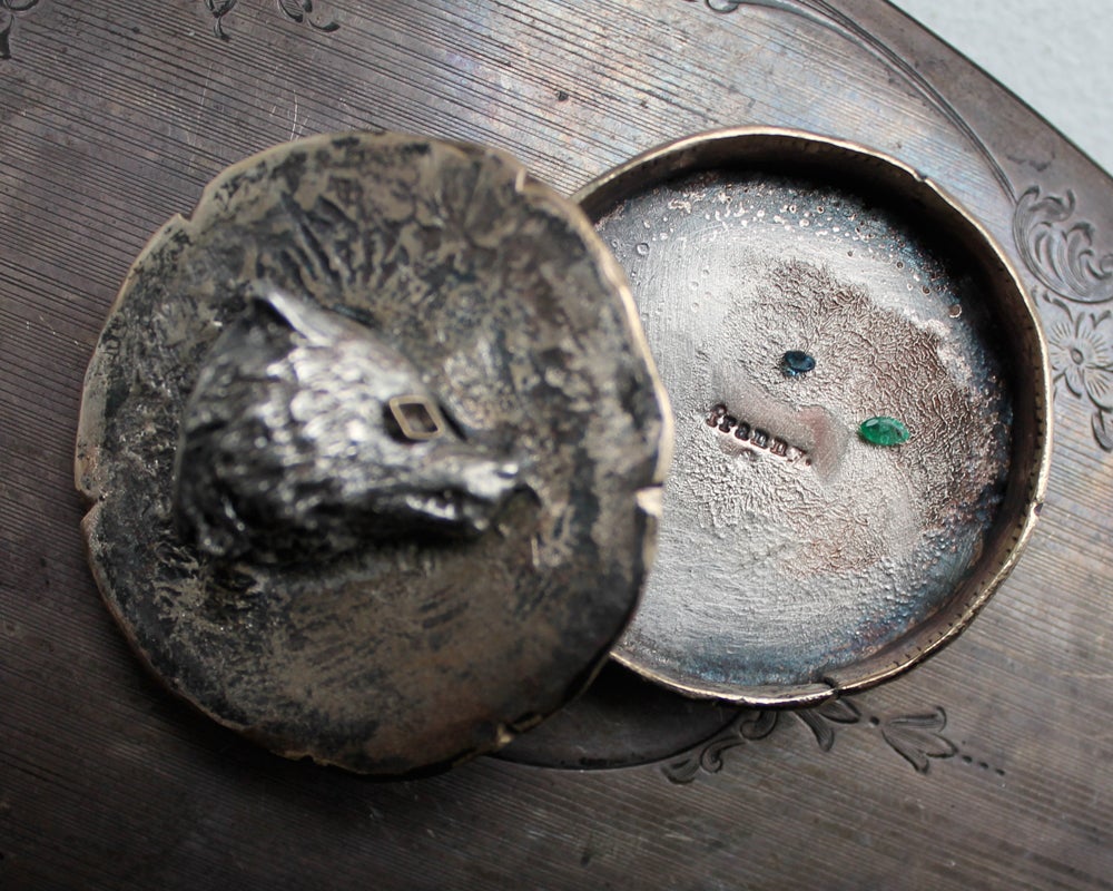 Winter Wolf Keepsake Box - Franny E Fine Jewelry