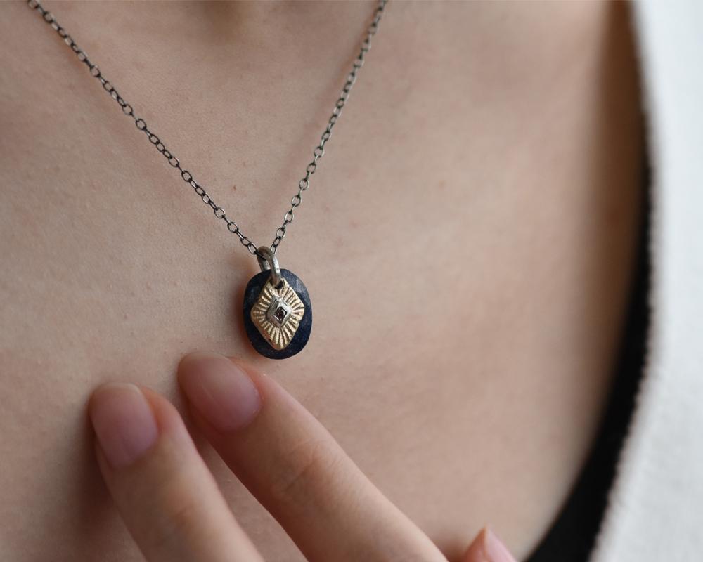Winter's Void | Blue Sapphire - Franny E Fine Jewelry