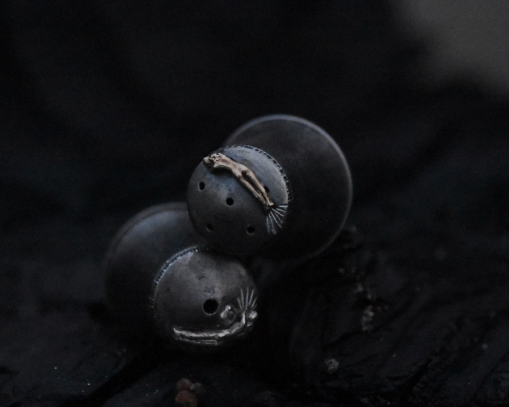 One of One Set—Dreaming Muse Salt & Pepper Shakers