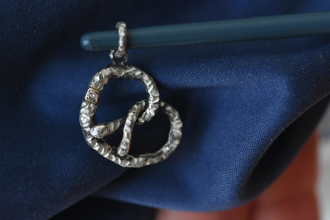 One of One—A Pretzel Snack After Notre-Dame