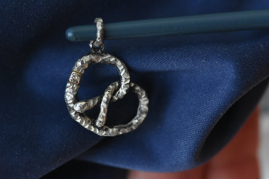 One of One—A Pretzel Snack After Notre-Dame