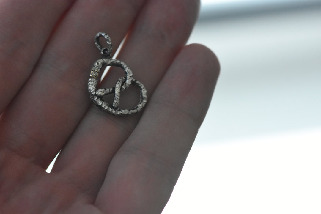 One of One—A Pretzel Snack After Notre-Dame