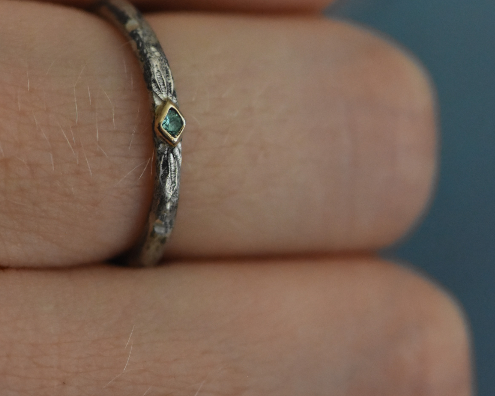 One of One—Itty Bitty Burst in Paris Ring