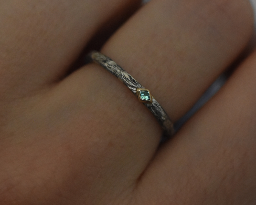 One of One—Itty Bitty Burst in Paris Ring