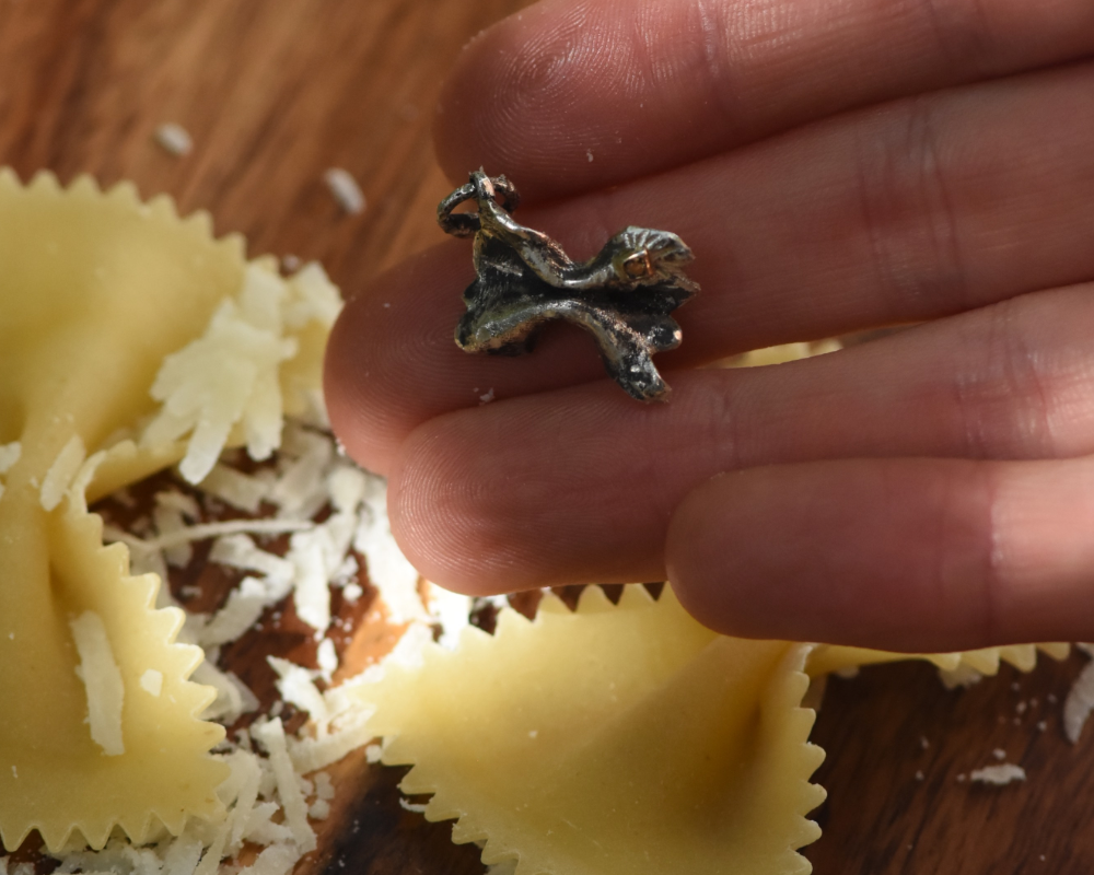 One of One—Bow Tie Pasta Charm
