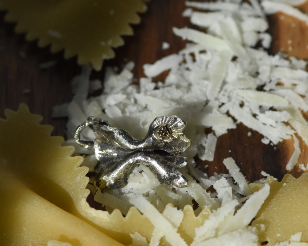 One of One—Bow Tie Pasta Charm