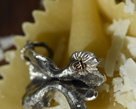 One of One—Bow Tie Pasta Charm