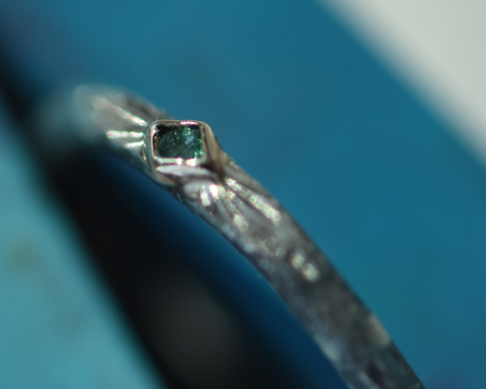 One of One—Itty Bitty Burst in Paris Ring