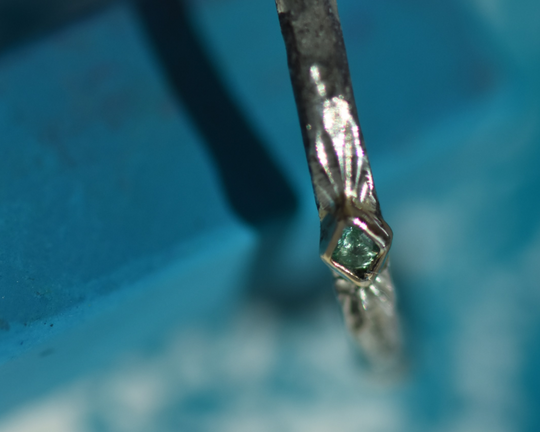 One of One—Itty Bitty Burst in Paris Ring