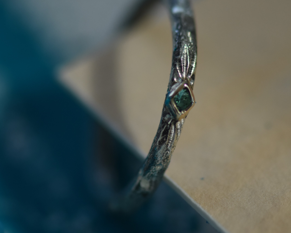 One of One—Itty Bitty Burst in Paris Ring