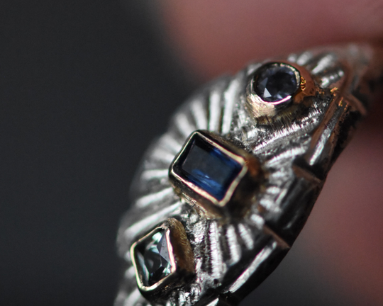 One of One—A Palette Like Bow’s Blueberries Ring