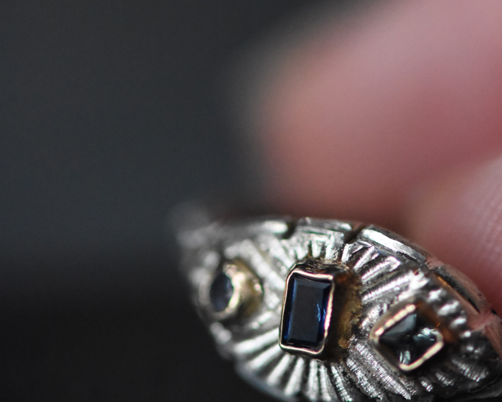 One of One—A Palette Like Bow’s Blueberries Ring