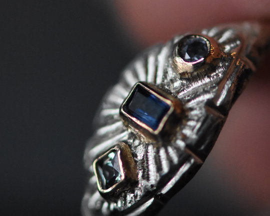 One of One—A Palette Like Bow’s Blueberries Ring