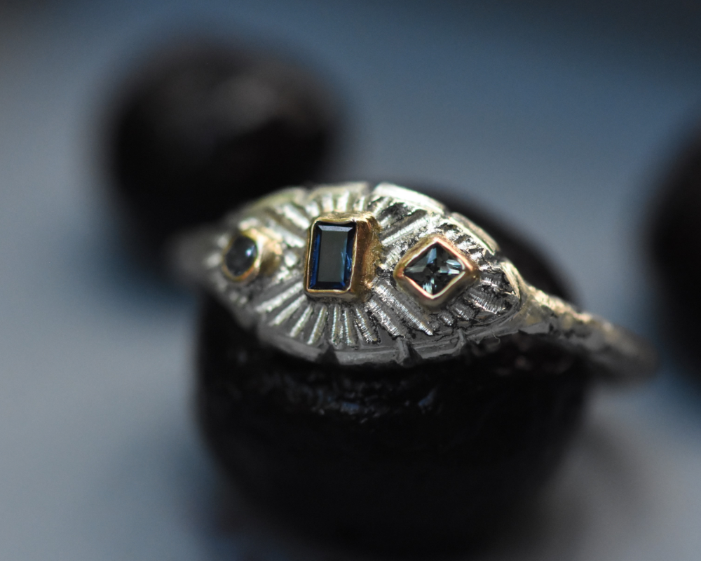 One of One—A Palette Like Bow’s Blueberries Ring