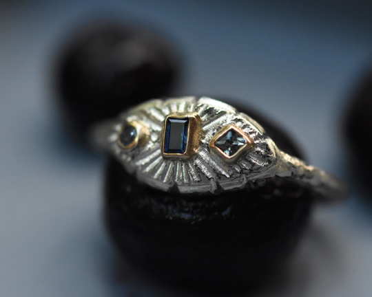 One of One—A Palette Like Bow’s Blueberries Ring