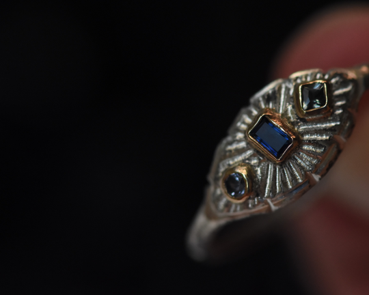 One of One—A Palette Like Bow’s Blueberries Ring