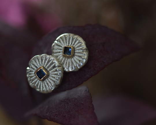 One of One—Sapphires For A Sister Across The World Earring Studs