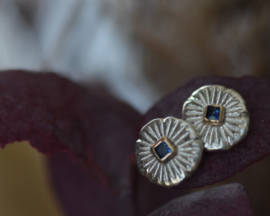 One of One—Sapphires For A Sister Across The World Earring Studs