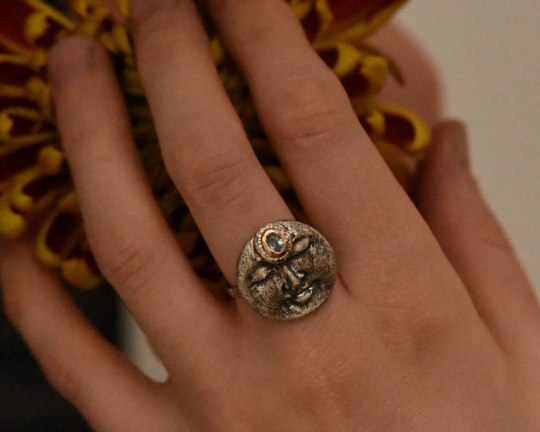 One of One—December's Moon No. 29 Ring