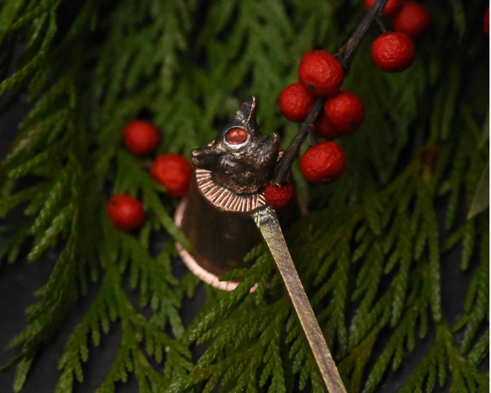 One of One—A Fox & A Flame Candle Snuffer