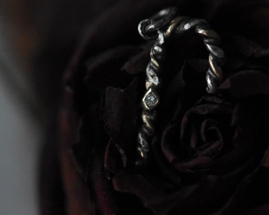 One of One— Itty Bitty Candy Cane Charm