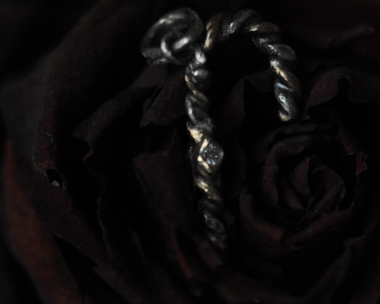 One of One— Itty Bitty Candy Cane Charm