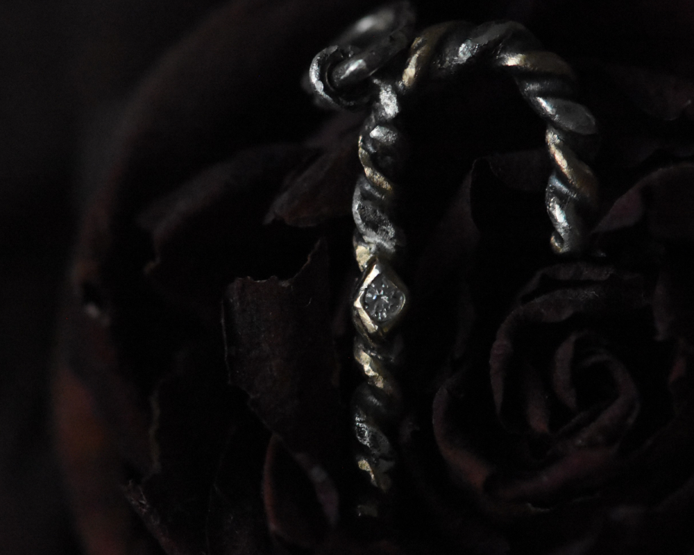 One of One— Itty Bitty Candy Cane Charm