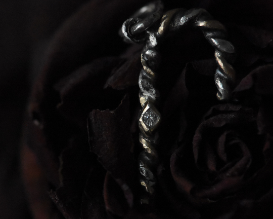 One of One— Itty Bitty Candy Cane Charm