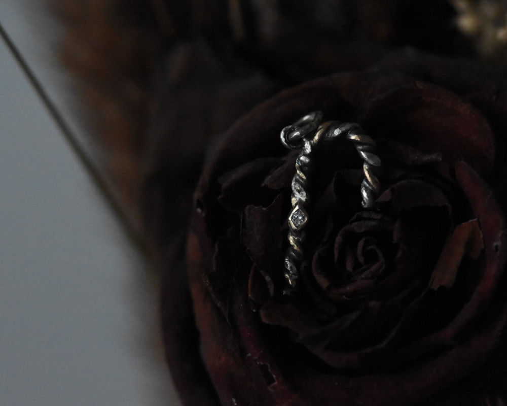 One of One— Itty Bitty Candy Cane Charm