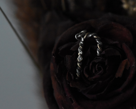 One of One— Itty Bitty Candy Cane Charm