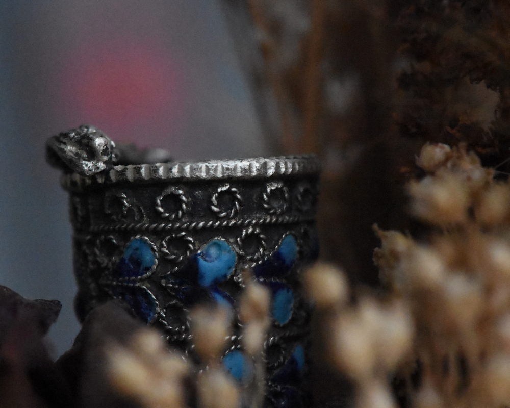 One of One—Dreaming Winter Muse Thimble