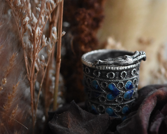 One of One—Dreaming Winter Muse Thimble