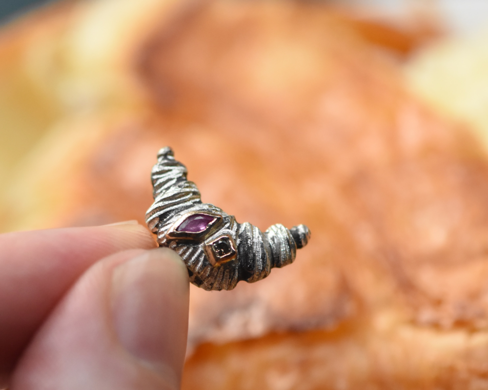 One of One—A Croissant With Jam & Butter