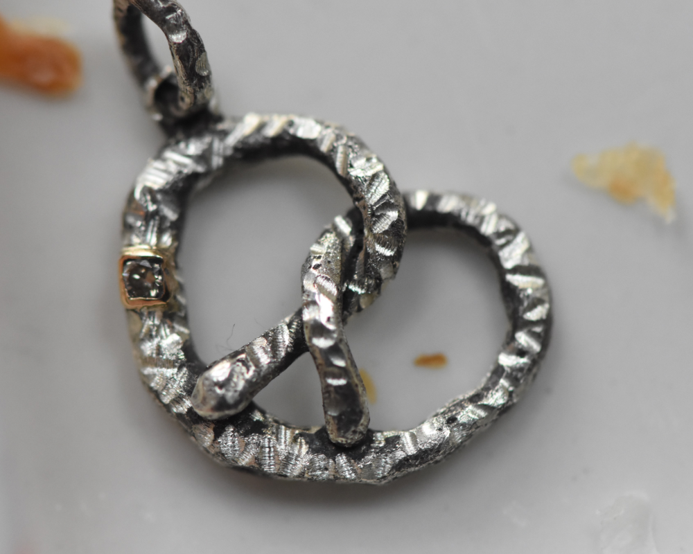 One of One—A Pretzel Snack After Notre-Dame