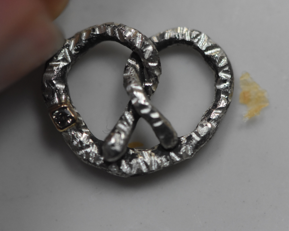 One of One—A Pretzel Snack After Notre-Dame