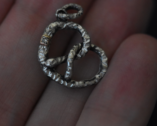 One of One—A Pretzel Snack After Notre-Dame