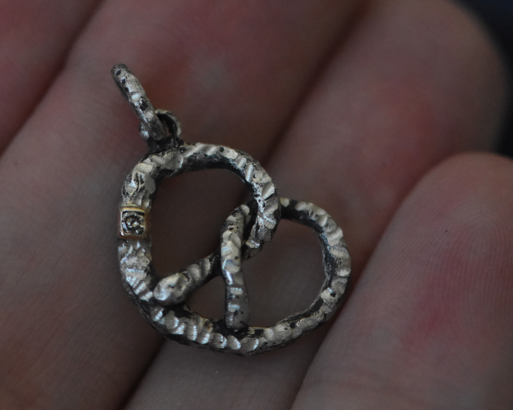 One of One—A Pretzel Snack After Notre-Dame