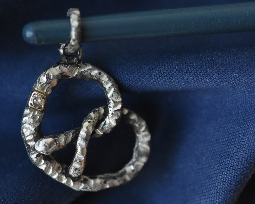 One of One—A Pretzel Snack After Notre-Dame